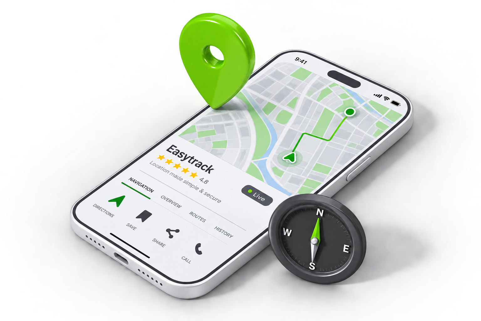 EasyTrack Live Tracking & Geofencing Interface